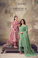 Nisanka Lifestyles Cashmere Vol 6 Premium Lawn Cotton Digital Printed Suit