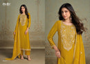 Omtex Liliana Designer Silk Embroidery Work Suit