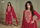 Omtex Liliana Designer Silk Embroidery Work Suit