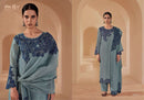 OMTEX Zahira Crush Fabric Fancy Embroidered Ethnic Suit