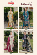 Pakiza Gulnawaz Vol 25 Premium Lawn Cotton Embroidered Suit