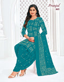 Pranjul Fashion Piya Vol 8 Ready Made Cotton Printed Patiala Suit