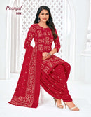 Pranjul Fashion Piya Vol 8 Ready Made Cotton Printed Patiala Suit