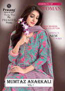 Prasang Mumtaz Anarkali Vol 1  Printed Cotton Ready Made Suit