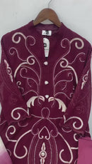 Vs 12014 B Designer Stylish Heavy Embroidered Worked Readymade Pakistani Pret Kurti