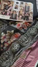 Mehboob Tex 1639 Pure Cotton Print With Embroidery Self Work Pakistani Suits