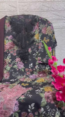 Taj Creations 568 Pure Cotton Print With Heavy Embroidery Worked Pakistani Suits