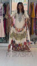 Astha AC 7055 Designer Wear Trending Top With Printed And Real Mirror Work Suits