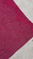 JF 002 Presenting New Designer Collection In Faux Georgette With Embroidery Sequence Work Suits