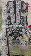 Aasha Designer 1167 Pure Cotton Print With Heavy Embroidery Exclusive Patch Work Pakistani Suits