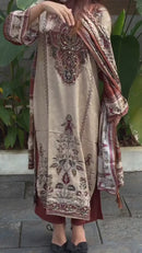 Premium Muslin Pakistani Suit