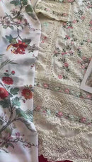 Mehboob Tex 1608 A Pure Visocse Lawn With Heavy Self Embroidery Work Pakistani Suits