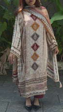 Premium Pure Viscose Maslin Digital Print Pakistani Suit
