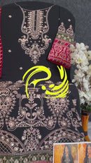 Sajida Alaya 1012 Georgette Heavy Embroidered Worked Pakistani Siuts