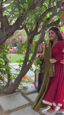 ZSR 3140 German Chiffon With Embroidery Sequence Work Fully Flair Traditional Suits