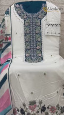 Al Zohaib 1268 Ryon Cotton With Embroidery Work Pakistani Suits