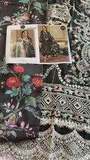 Mehboob Tex 1608 D Pure Visocse Lawn With Heavy Self Embroidery Work Pakistani Suits