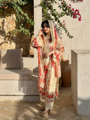 Premium Floral Ethnic Casual Wear Suit