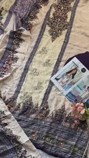 Mehboob Tex 1664 Pure Viscose Maslin Digital Print With Aari Handwork Pakistani Suits