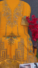 Aasha 1149 A Heavy Reyon With Embroidery Worked Pakistani Suits