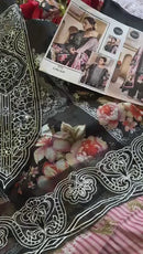 Mehboob Tex 1639 Pure Cotton Print With Embroidery Self Work Pakistani Suits