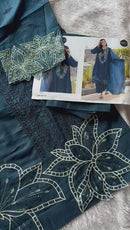 Mehboob Tex 1667 D Pure Cotton Lawn With Heavy Embroidery Worked Pakistani Suits