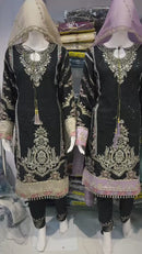 Safa Hya 1019 Premium Georgette With Embroidery And Latkan Pakistani Suits