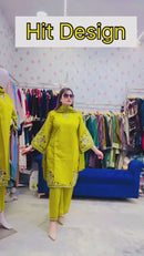 Astha AC 7049 Premium Designer Readymade Top Pant Dupatta Collection