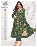 Radhika Cindrella Vol 4 Pure Cotton Embroidered Anarkali Suit Set