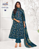 Radhika Cindrella Vol 4 Pure Cotton Embroidered Anarkali Suit Set