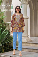 Radhika Lifestyle Summer Shine Vol 3 Lucknowi Embroidered  Cotton Kurtis