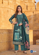 Rahi Fab Rising Gold Vol 4 Premium Cotton Printed Fancy Work Suit