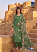 Rahi Fab Rising Gold Vol 4 Premium Cotton Printed Fancy Work Suit