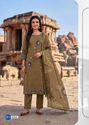 Rahi Fab Rising Silver Vol 4 Premium Cotton  Embroidery Work Printed Suit