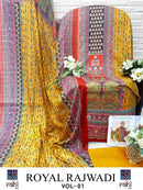Rahi Fab Royal Rajwadi Designer Lawn Cotton Suits