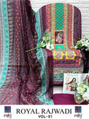 Rahi Fab Royal Rajwadi Designer Lawn Cotton Suits