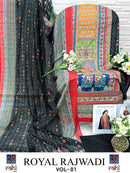 Rahi Fab Royal Rajwadi Designer Lawn Cotton Suits