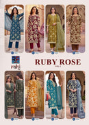 Rahi Fab Ruby Rose Vol 1 Cotton Printed Designer Suit Set