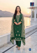 Rahi Fab Ruhani Gul 1 Cotton Designer Embroidered Suits