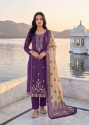 Rahi Fab Ruhani Gul 1 Cotton Designer Embroidered Suits