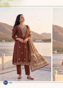 Rahi Fab Ruhani Gul 1 Cotton Designer Embroidered Suits