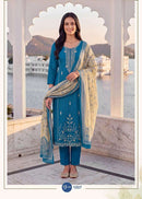 Rahi Fab Ruhani Gul 1 Cotton Designer Embroidered Suits