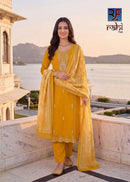 Rahi Fab Ruhani Gul 1 Cotton Designer Embroidered Suits
