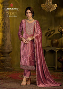 Rangoon Shaira Heavy Designer Velvet Ethnic Wear Suit