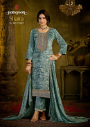 Rangoon Shaira Heavy Designer Velvet Ethnic Wear Suit