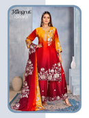 Rangrut Ishara Chinon Designer Heavy Embroidery Ready Made Suit