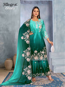 Rangrut Ishara Chinon Designer Heavy Embroidery Ready Made Suit