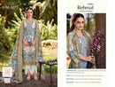 Rehmat Riaz Arts Premium Lawn Cotton Embroidered Pakistani Suits Set