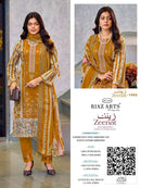 Riaz Arts Zeenat Designer Lawn Cotton Embroidery Suit