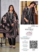 Riaz Arts Zeenat Designer Lawn Cotton Embroidery Suit